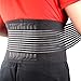 Cotill Back Brace Lumbar Lower Belt Brace and 8 Stable Splints Support with Dual Adjustable Straps and Breathable Mesh Panels for Back Pain and Stress Relief (L/XL)