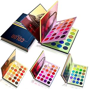 Makeup Palette Combination with 3 Layers All In One Makeup Set High Pigmented 72 Colors Pressed Powder Eyeshadow Color…