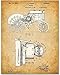 John Deere Tractor Patent Print - Great for Tractors and Farm Lovers, Vintage Farmers' Wall Decor, Classic Tractor Parts Art Print, Farm Equipment Garage Decor 11x14 Unframed Print Poster
