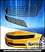 APS Premium Stainless Steel Black Horizontal Billet Grille Insert Compatible with Chevy Camaro 2010-2013 LT LS V6 Phantom Upper Bumper Combo N19-J72016C