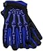 Typhoon Helmets Youth Gloves Motocross Off Road ATV UTV Blue Medium