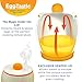 Egg-Tastic Ceramic Microwave Egg Cooker and Poacher for Fast, Fluffy, Flavorful Eggs