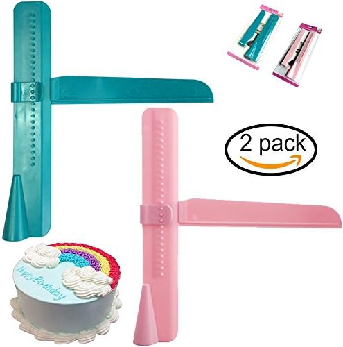 Cake Scraper Smoother Adjustable Fondant Cake Edge Smoothing Tool Cake Icing Polisher Smoother Plastic Butter Cream Decorating Tool