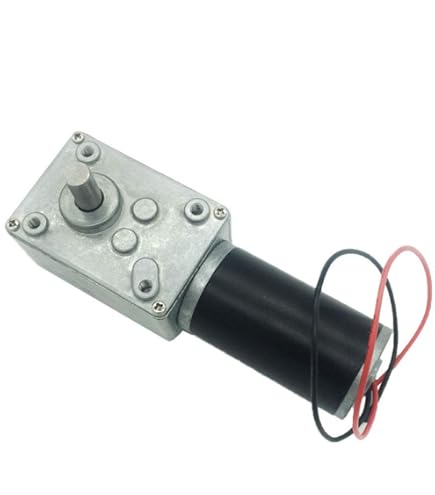 Makermotor 24V Gear Motor - 50 RPM Low Speed DC Gearmotor With Roller Chain Sprocket - PN01107-SPK