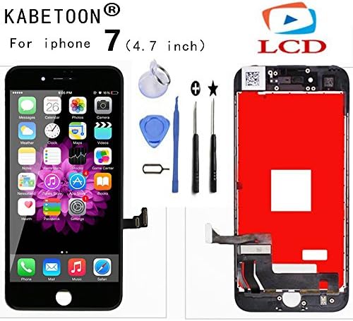 Repair and Replacement LCD screen Display &amp; Touch Screen Digitizer Assembly for iPhone 7 replacement (BLACK)