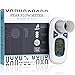 Digital Peak Flow Meter for Asthma and COPD Lung Performance Measure Peak Expiratory Flow (PEF) and Forced Expiratory Volume in 1-Second (FEV1)