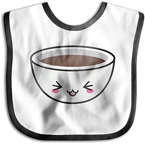 Cute Kawaii Bowl With Soup Baby Burp Cloths For Boys And Girls 100% Organic Cotton,Thick,Soft And Premium Absorbent Towels, For Newborns Gift.