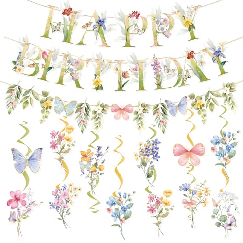 Wildflowers Birthday Decorations