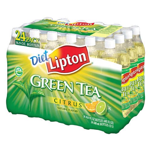 Lipton Diet Green Tea, 16.9 Ounce (24 Bottles)