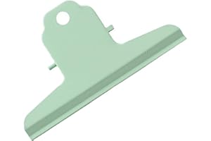 WIXGAOTK 1 Piece Large Paper Clip Metal Hinge Paper Clamp with Strong Spring Holds Up to 200 Sheets Hangable Office Supplies 