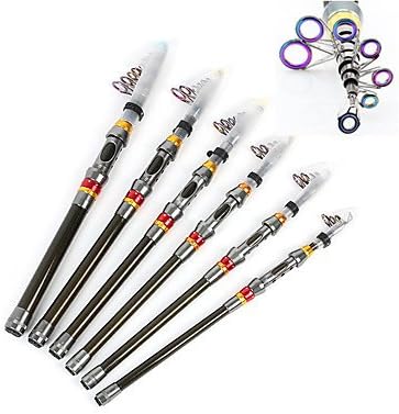 TY Long Throw Carbon Yu Long Ultra-Short Sea Fishing Fishing Rods Colorful Guide Ring Super Hard Polished Pole