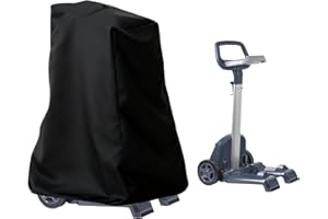 DUDSOEHO Pool Cleaner Caddy Cover,Waterproof and Dustproof Robotic Pool Cleaner Cover, Windproof Swimming Pool Cleaner Cover for Classic Caddy and Dolphin Pool Vacuum with Grab Handle-(26”L x 22”W x 42”H)