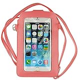 Premium Universal PU Leather Wommen Shoulder Bag Mobile Phone bag Case Pouch for Apple iphone 6 Plus 5.5'' / Samsung Galaxy Note 3 / Note 4 / Note Edge / Samsung Mega 6.3 / Nokia Lumia 1520 (Pink)