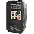 ATO VFD 110V Input 220V 3 Phase Output 3hp, 120V VFD Single Phase Output, Single Phase 110V Input, 1-Phase or 3-Phase 220V Output VFD, 3hp 2.2kw VFD for AC Motor Speed Control