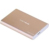 80GB Portable External Hard Drive USB3.0 Hard Disk 2.5" HDD Storage Devices Desktop laptop (GOLD)