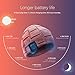 Bluetooth Beanie Hat, BCELIFE Wireless 4.0 Hands-Free Knit Music Cap with HD Stereo Speaker Headphone Mic Rechargeable USB for Winter Fitness Outdoor Sports &Christmas Gifts(Gray)