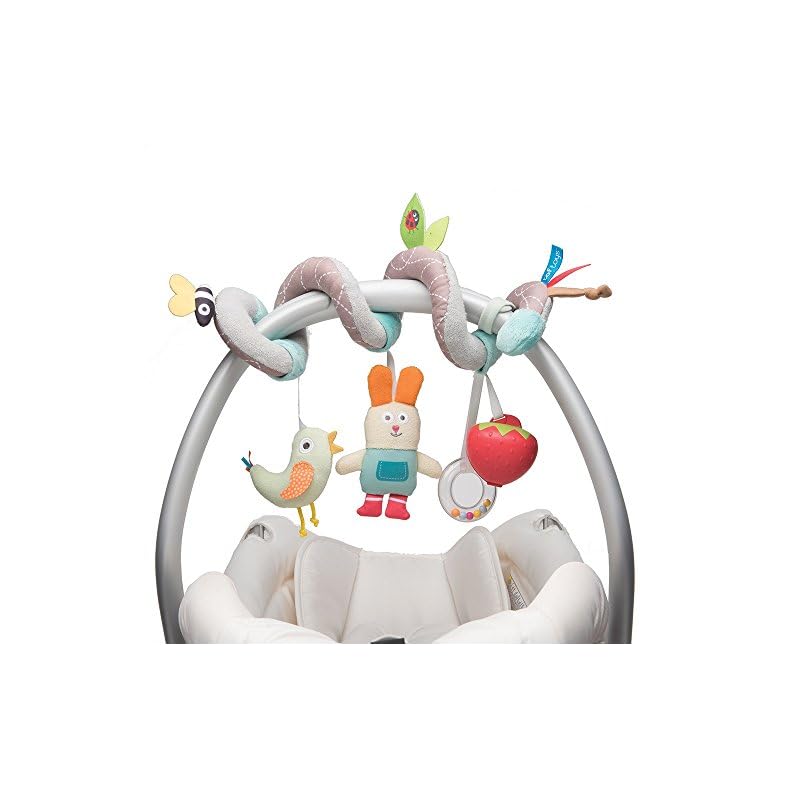 Taf Toys Garden Spiral | Baby’s Fun Accessory for Car Seat & Pram Etc, Hanging Rattling Toys, Easier Parenting, Keeps…