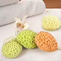 Guerbrilla Hydrophilic Polyurethane Nonirritant Baby/Infant/Toddler Bath Shower Sponge Brush/Ball, Random Color (2)