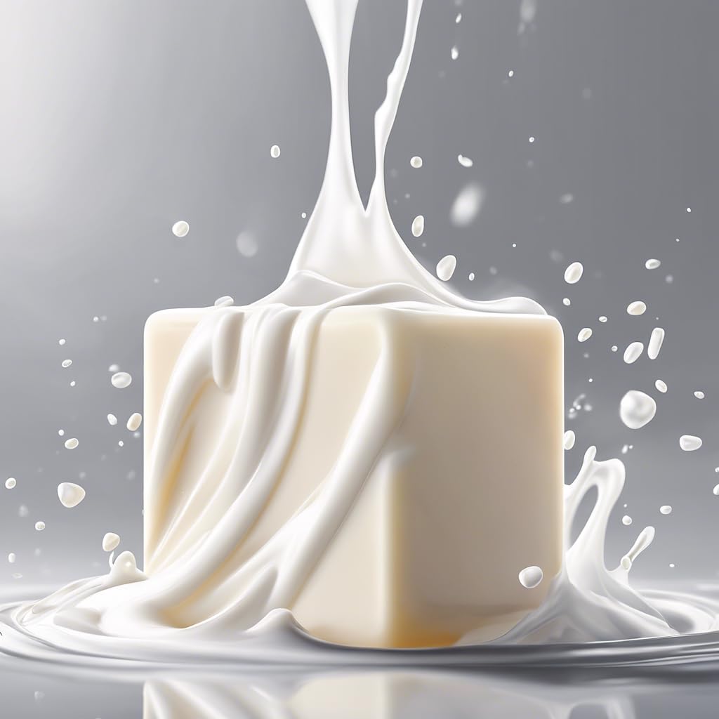 Cielche Handmade Donkey Milk Soap Bar 150 gr Vitamins A, B1, B2, B6, D, E, Minerals, Moisture, Hydration, Anti-Aging, Antioxidant, Dark Spots, Hyperpigmentation, Skin Elasticity 150gr