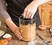 Planetary Design Airscape Glass Coffee and Food Storage Canister, 64 oz - Patented Airtight Lid Preserves Food Freshness - Two Way Valve Releases CO2