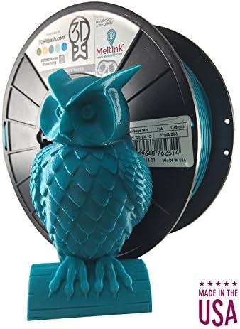 MeltInk3d QuinSaga Teal 2.85mm PLA 3D Printer Filament 1Kg