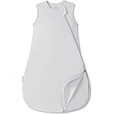 PurComfy Supersoft Sleep Sack 0.5 TOG, Premium Bamboo Viscose Sleeping Bag Thin Baby Wearable Blanket 2-Way Zipper Sleep Sack