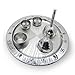 IndiaBigShop Handcraft Stainless Steel Pooja Thali for Traditional Religious and spiritual Use and also for Ethnic festival for Multipurpose 9.5 Inch