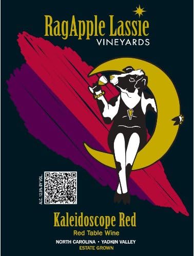 NV RagApple Lassie Vineyards Kaleidoscope Red Yadkin Valley Red Blend 750 mL