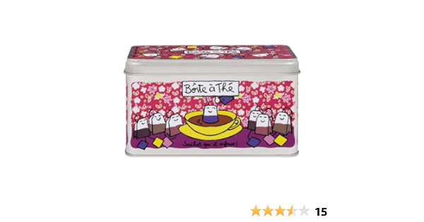Derrière la Porte Caja Metal Te Saquitos Infusion : Amazon.es ...
