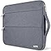 Voova 13 13.6 Inch Laptop Sleeve Case Compatible with MacBook Air 13 M1/M2/M3/M4 2020-2025, MacBook Pro 13/14, IPad Air/Pro 13, Waterproof Slim Computer Bag Cover with Handle, Grey