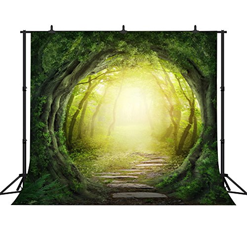 FHZON 10x10ft Dreamy Magical Backdrop Dream Beautiful Forest Photography Video Studio Photo Backdrop Props FH121