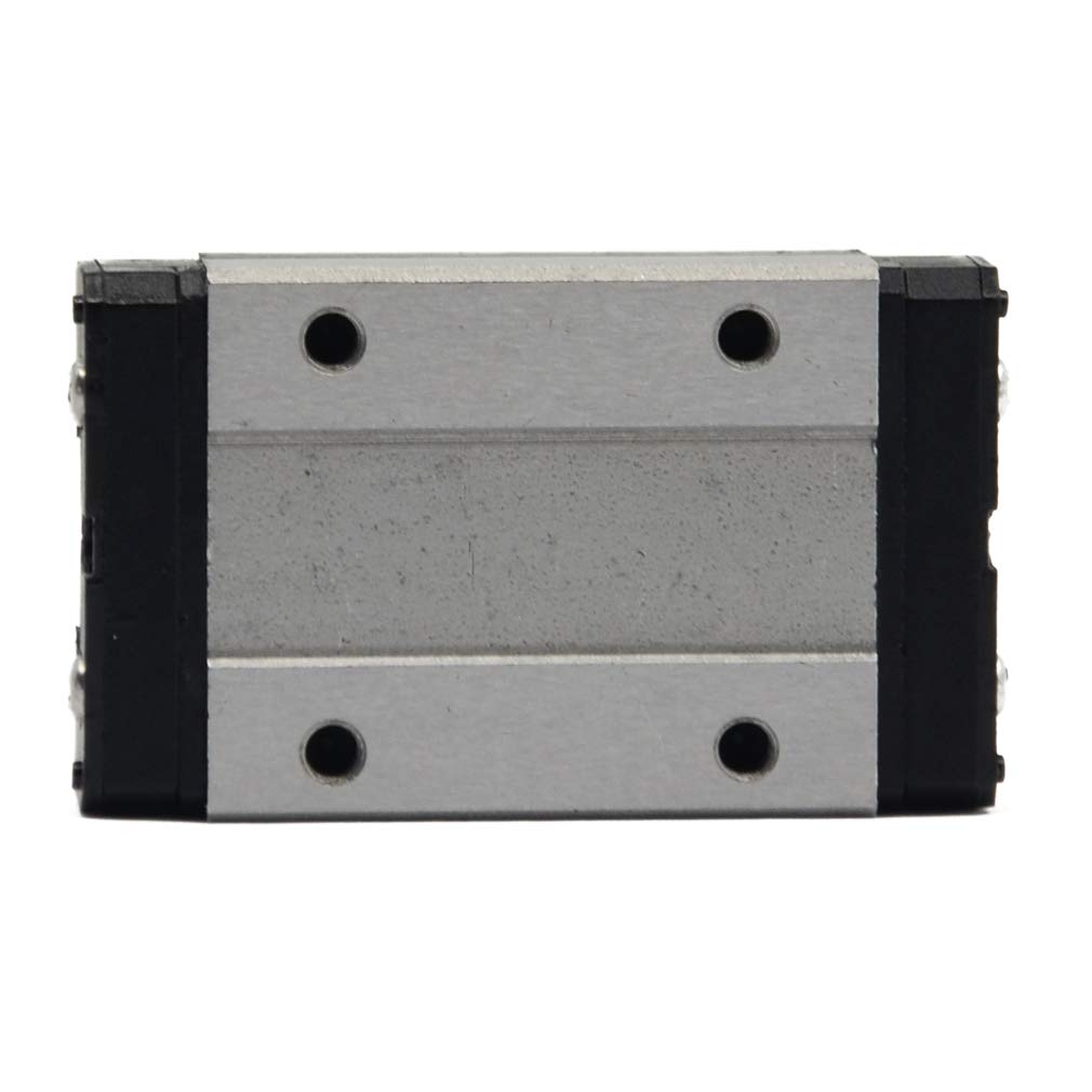 ReliaBot Black MGN12H Carriage Block with Anti-Fall Strips for 12mm MGN12 Linear Motion Slide Rail Guide - Image 5