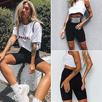 womens casual bike shorts