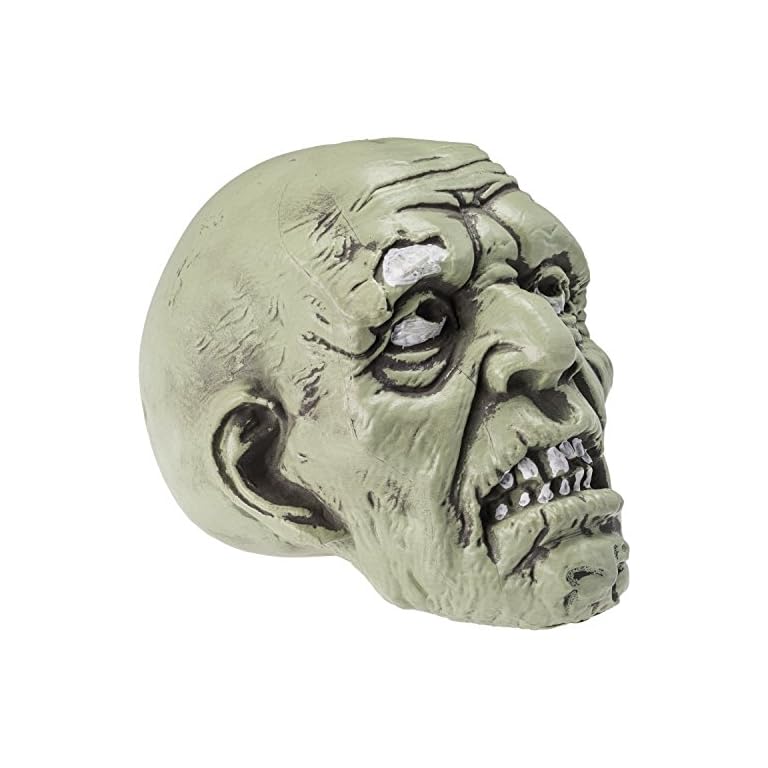 Cara y Brazos de Zombi para Halloween - Decoración Cementerios Terror