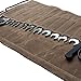 QEES Large Wrench Roll, Wrench Organizer Roll, Wrench Roll up Pouch, Heavy Duty Waxed Canvas Tool Roll Pouch, Chef's Knife Roll, Rolling Tool Bag GJB011-brown