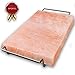 Majestic Pure Himalayan Salt Block - 100% Pure Pink Himalayan Salt, with Stainless Steel Holder, 12in x 8in x 1.5in