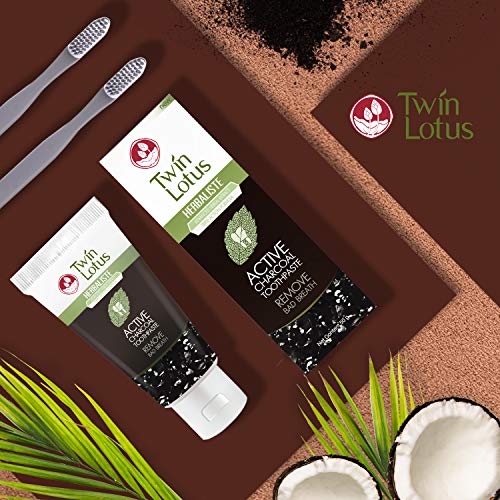 Activated Charcoal Teeth Whitening, Black Toothpaste, Flouride Free Toothpaste, Non SLS Activated Coconut Charcoal Teeth Whitening& Eliminate Bad Breath| Travel Size Tooth Paste 50g - Thumbnail 7
