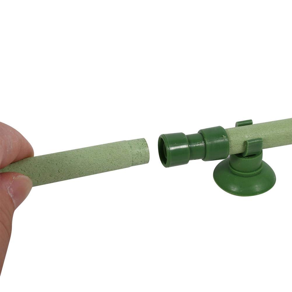 Tbest Aquarium Air Stone Tube,Fish Tank Aquarium Air Stone Bubble Wall Tube Multi Sizes Fish Tank Aquarium Pump Accessory Air Stone Wall Bubble Tube Aeration Tube(4#)