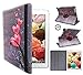 Tendmart Case Compatilbe with ipad 2nd 3rd 4th Generation 9.7 inch Model A1395 A1396 A1397 A1416 A1430 A1403 A1458 A1460 or A1459 (Heart Flower Design)