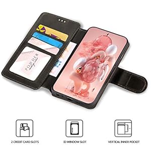 LeYi Cover Huawei P Smart 2019 / Honor 10 Lite con HD Pellicola Protettiva,Custodia Magnetico Flip Pelle Libro Silicone… - immagine 4