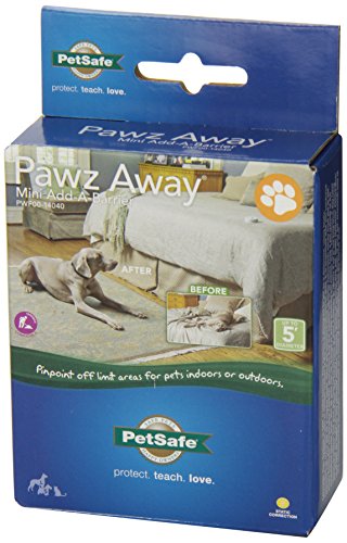 PetSafe Pawz Away Pet Barriers with Adjustable Range, Pet Proofing for Cats and Dogs, Static Stimulation