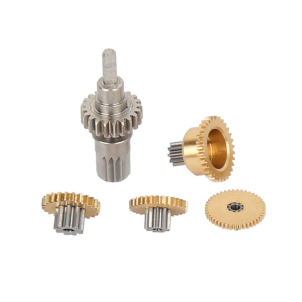 OMPHOBBY M2 Helicopter Parts Servo Gear Set OSHM2075 Original Replacement for OMP HOBBY M2 Explore/M2 V2 RC Helicopters Accessories Spare Part