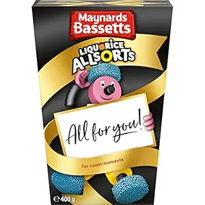 Bassetts Liquorice Allsorts 400 Gram Carton-SET OF 3