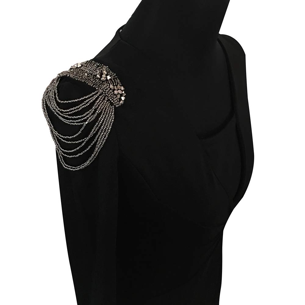 jacket with shoulder tassels