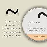 Fierce Nature Pure Nourish Tallow Balm Organic 100 g Sweet Orange view 4