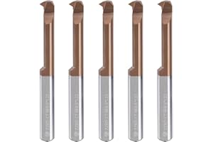ZZBD-CT Carbide MIR Inner Hole Micro Threaded Mills for Small Holes & Turning 5 Pcs MIR-5-A60-L22