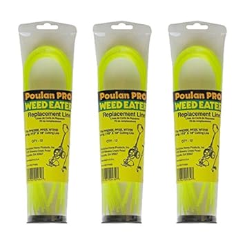 Amazon.com : Poulan Pro Trimmer (3 Pack) Replacement 12 Piece Set .115