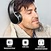 Bluetooth Headphones Over Ear, YSMKUOK Hi-Fi Stereo Wireless Headset Foldable with Mic, Soft Memory-Protein Earmuffs, Wired and Wireless Headphones for Smart Phone/TV/PCthumb 1
