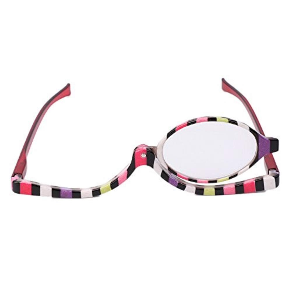 Makeup Glasses Magnifying Glasses Cosmetic Reading Glass Folding Eyeglasses - 2.0