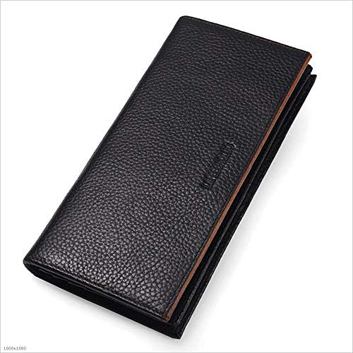 Wallet Men's Wallet European and American Fashion Men's Long Personality Leather Wallet